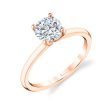 Round Cut Solitaire Engagement Ring - Dominique Online Hot Sale