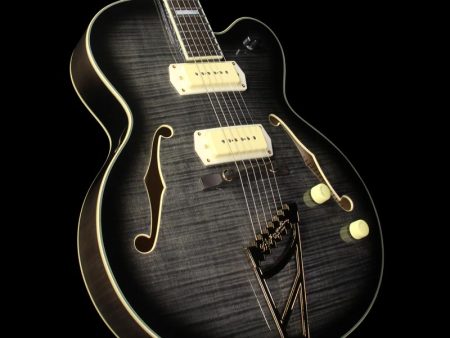 D Angelico EX-59 Archtop Electric Guitar Grey Burst For Sale