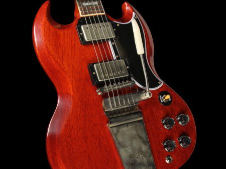 Gibson Custom Shop SG Standard Reissue with Maestro Electric Guitar VOS Faded Cherry Hot on Sale