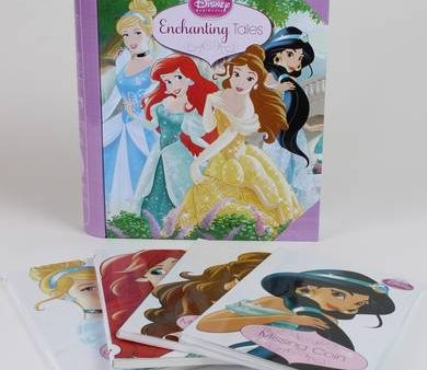 Books Ltd Parragon: Disney Princess Book Shaped Tin [2014] For Sale