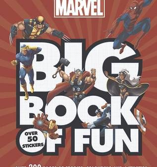 Disney Parragon: Marvel Big Book of Fun [2014] paperback Hot on Sale