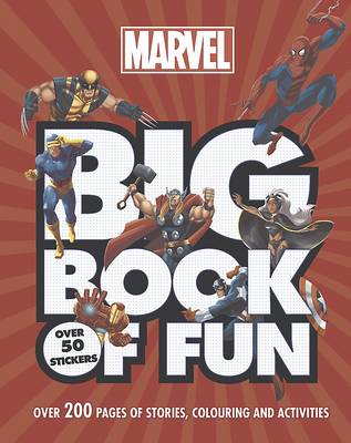 Disney Parragon: Marvel Big Book of Fun [2014] paperback Hot on Sale