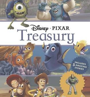 Books Ltd Parragon: Disney Pixar Treasury: Includes 5 Amazing Stories Plus Figurine! [2014] Cheap