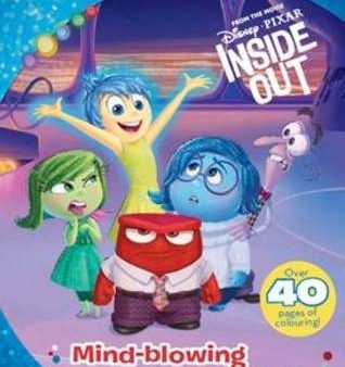 Books Ltd Parragon: Disney Pixar Inside Out Mind-Blowing Colouring [2015] paperback Discount